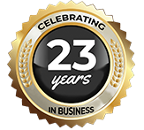 Celebrating over 23 years in business